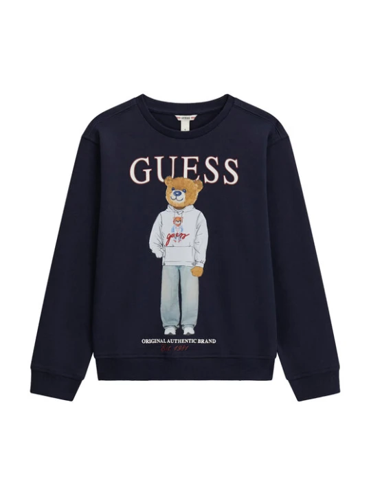 Zdjęcie produktu Guess Bluza L6YQ07 K4049 Granatowy Regular Fit