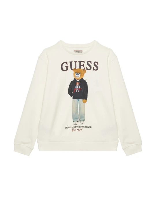 Zdjęcie produktu Guess Bluza L6YQ07 K4049 Kremowy Regular Fit