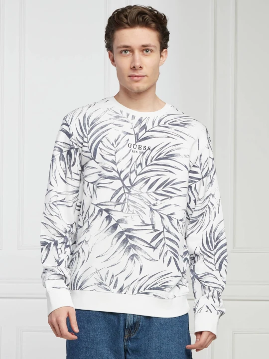 Zdjęcie produktu GUESS Bluza LASSE | Regular Fit biały