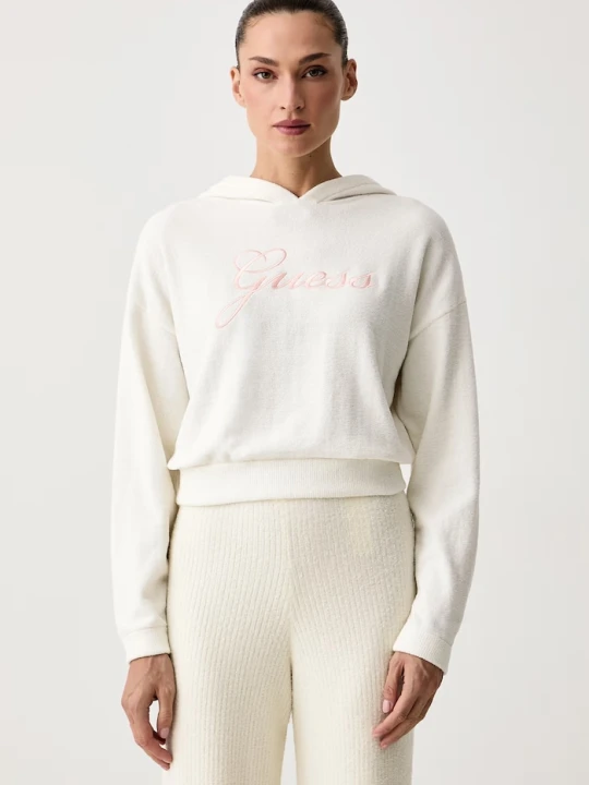 Zdjęcie produktu Guess bluza lounge damska ARIA beżowy