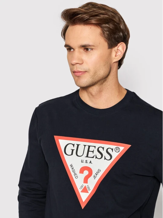 Zdjęcie produktu Guess Bluza M2YQ37 K6ZS1 Granatowy Slim Fit