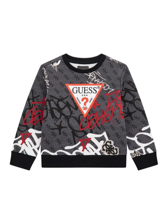 Zdjęcie produktu Guess Bluza N5BQ05 KAD74 Szary Regular Fit