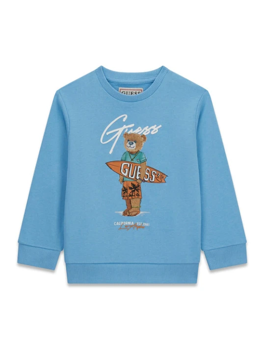 Zdjęcie produktu Guess Bluza N6GQ04 KA6R4 Niebieski Regular Fit