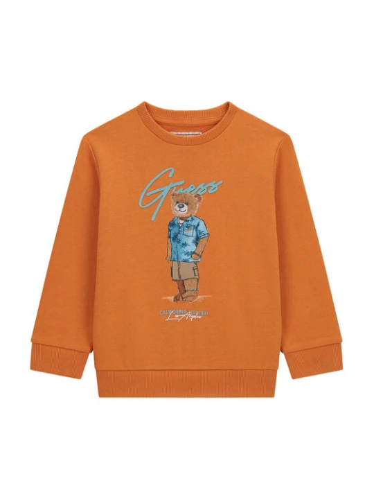 Zdjęcie produktu Guess Bluza N6GQ04 KA6R4 Pomarańczowy Regular Fit