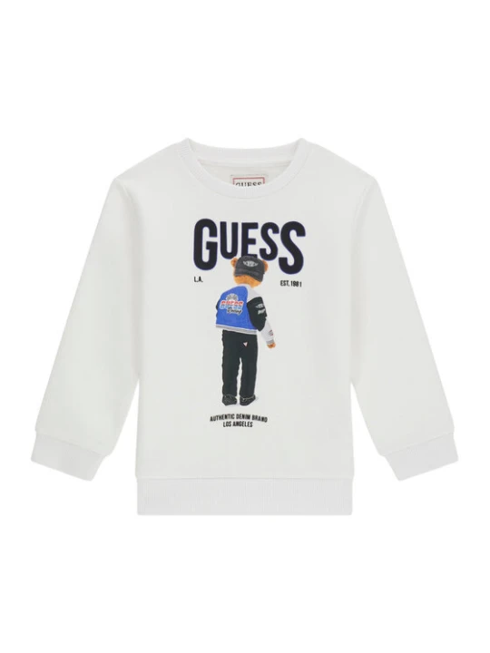 Zdjęcie produktu Guess Bluza N6RQ03 KAD74 Biały Regular Fit