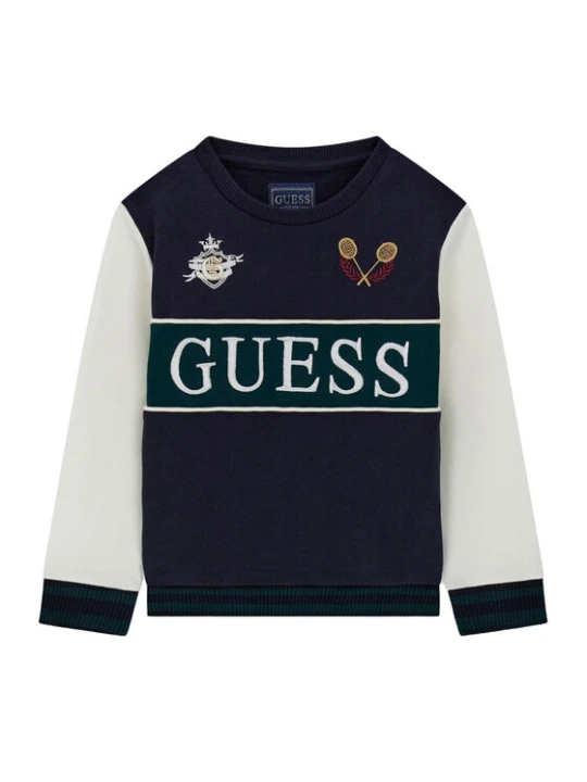 Zdjęcie produktu Guess Bluza N6YQ08 K4101 Granatowy Regular Fit