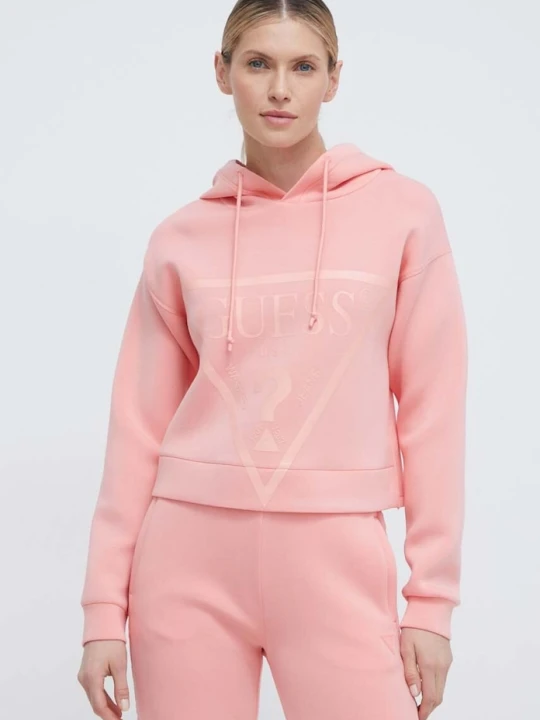 Zdjęcie produktu Guess bluza NEW ALISA pomarańczowy