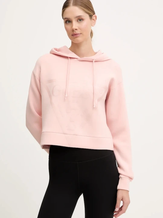 Zdjęcie produktu Guess bluza NEW ALISA różowy