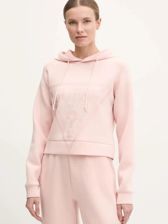 Zdjęcie produktu Guess bluza NEW ALISA różowy
