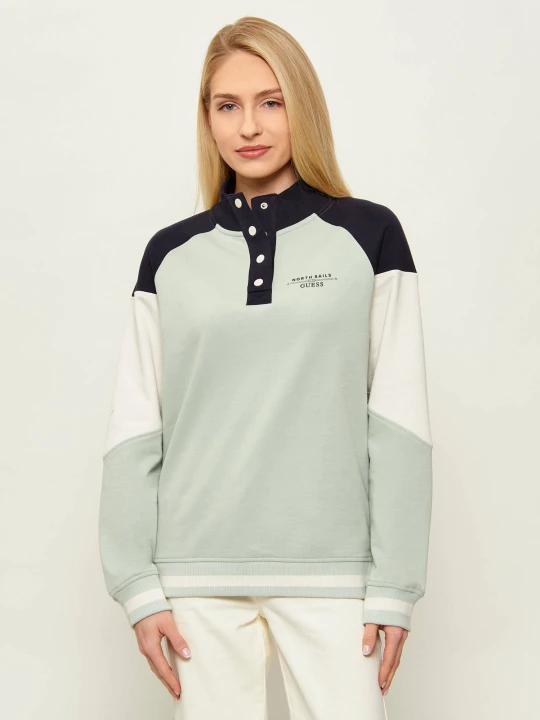 Zdjęcie produktu GUESS Bluza | Regular Fit miętowy