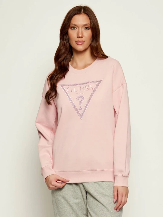 Zdjęcie produktu GUESS Bluza | Regular Fit pudrowy róż