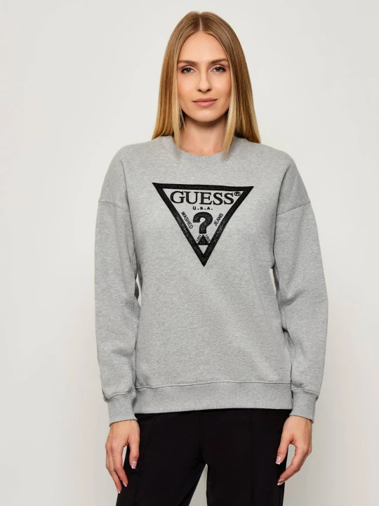 Zdjęcie produktu GUESS Bluza | Regular Fit szary