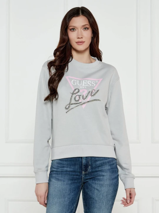 Zdjęcie produktu GUESS Bluza | Regular Fit szary