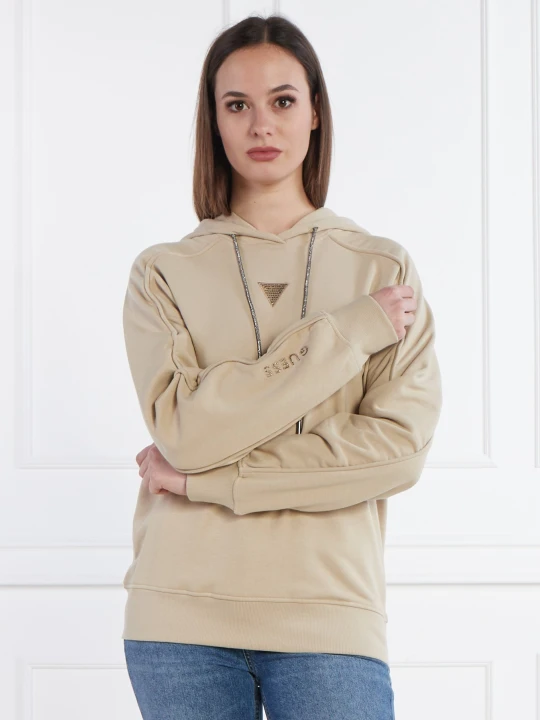 Zdjęcie produktu GUESS Bluza | Regular Fit beżowy