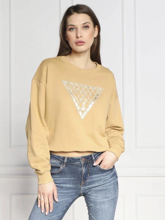Zdjęcie produktu GUESS Bluza | Relaxed fit beżowy