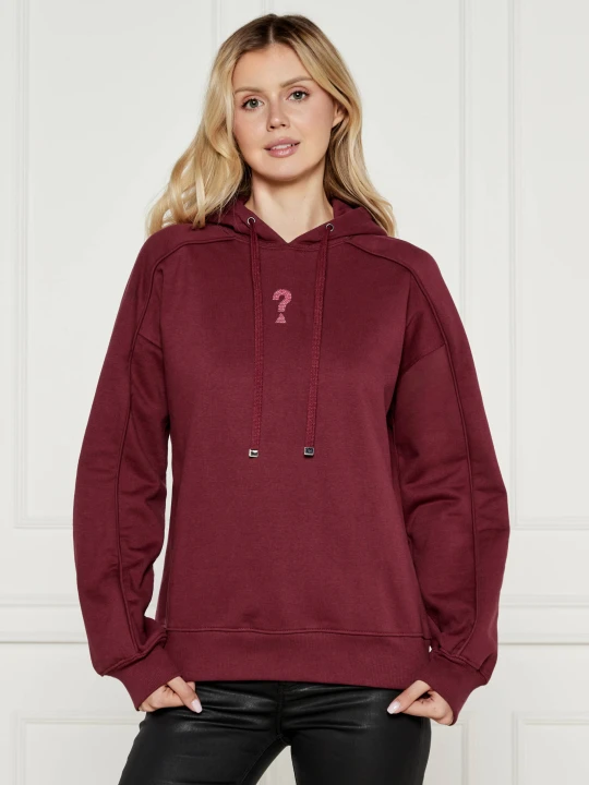 Zdjęcie produktu GUESS Bluza Roses | Regular Fit bordowy