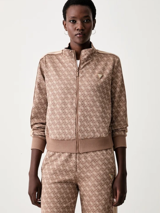Zdjęcie produktu Guess bluza rozpinana damska beżowy