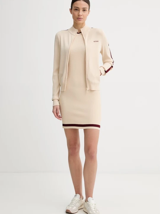 Zdjęcie produktu Guess bluza rozpinana damska GABRY beżowy