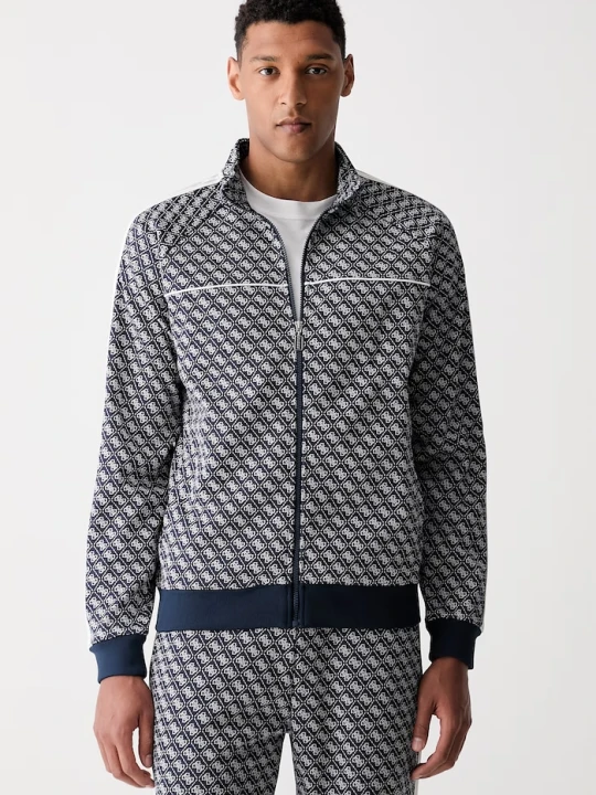 Zdjęcie produktu Guess bluza rozpinana męska PARIMO granatowy