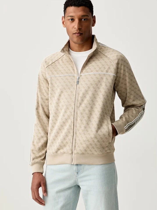 Zdjęcie produktu Guess bluza rozpinana męska PARIMO beżowy