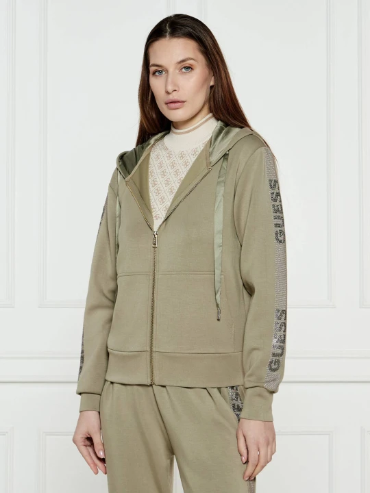 Zdjęcie produktu GUESS Bluza SCUBA | Regular Fit zielony
