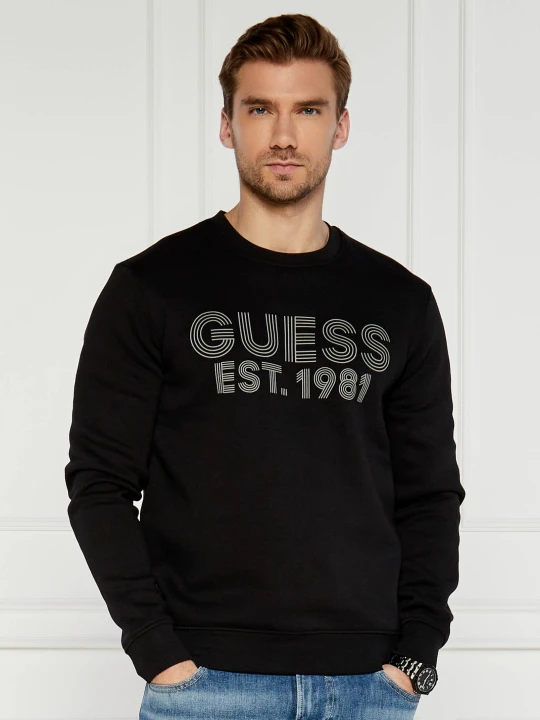Zdjęcie produktu GUESS Bluza | Slim Fit czarny