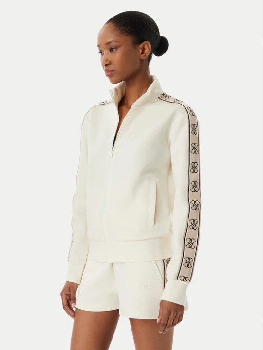 Zdjęcie produktu Guess Bluza V2YQ16 KB3P2 Écru Regular Fit Kremowy