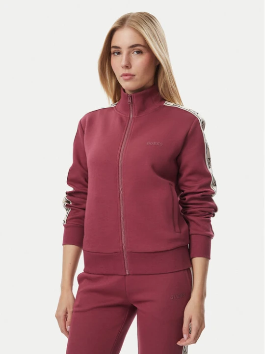 Zdjęcie produktu Guess Bluza V2YQ16 KB3P2 Różowy ciemny Regular Fit