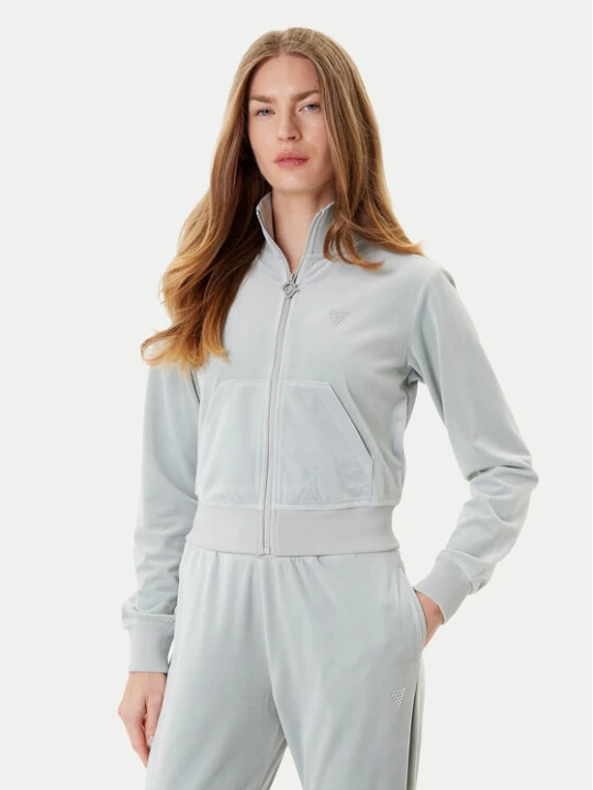 Zdjęcie produktu Guess Bluza V3BQ22 K0232 Zielony Regular Fit