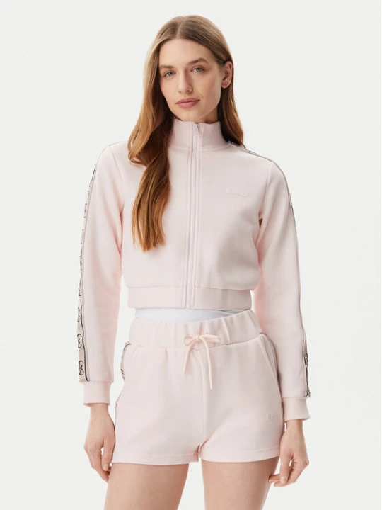 Zdjęcie produktu Guess Bluza V3RQ12 KB3P2 Różowy Regular Fit