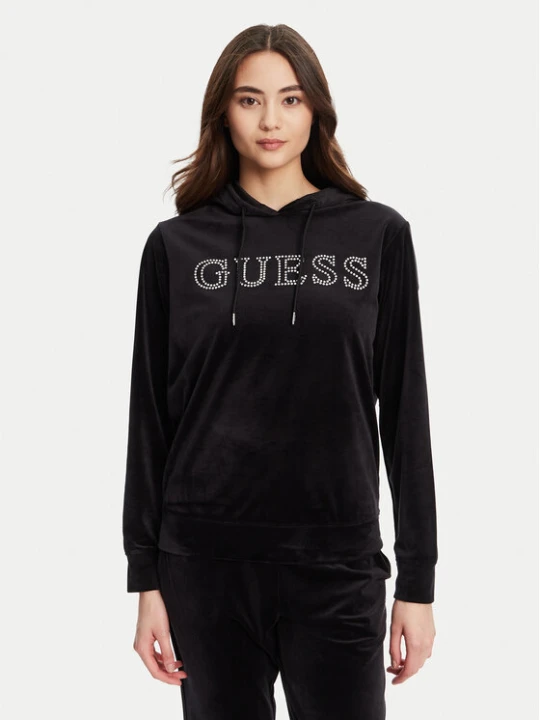 Zdjęcie produktu Guess Bluza V4RQ25 K0232 Czarny Regular Fit