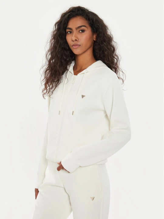 Zdjęcie produktu Guess Bluza V4YQ06 KCAY2 Écru Regular Fit Kremowy