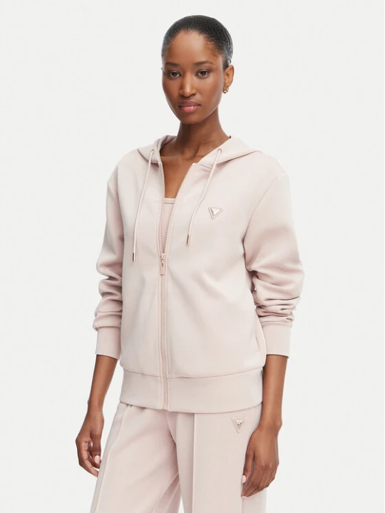 Zdjęcie produktu Guess Bluza V4YQ06 KCAY2 Różowy jasny Regular Fit