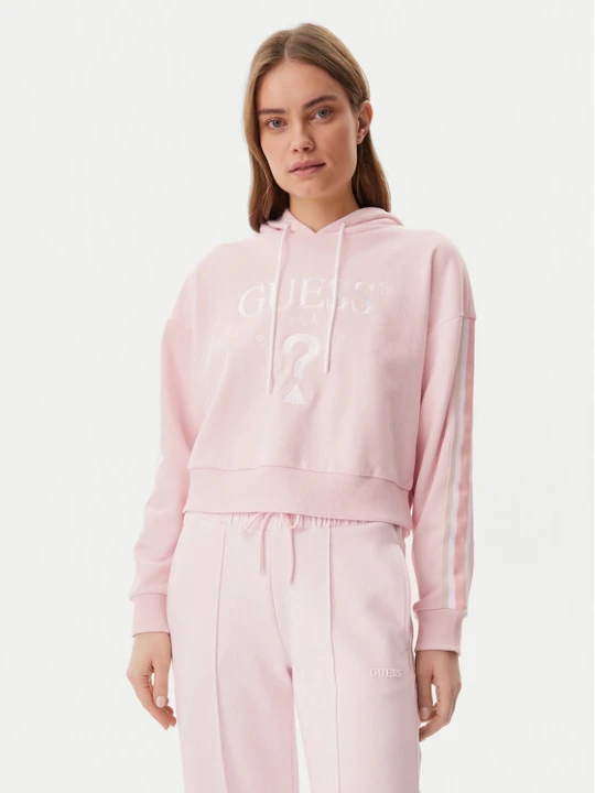 Zdjęcie produktu Guess Bluza V5GQ17 KCRT1 Różowy Regular Fit
