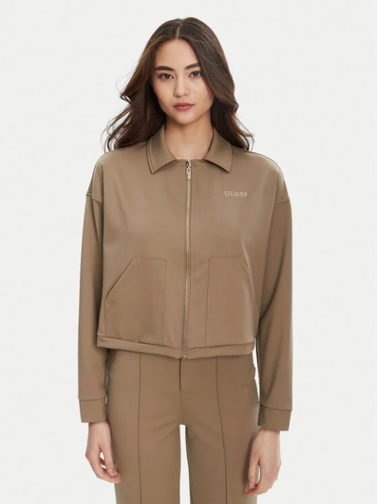 Zdjęcie produktu Guess Bluza V5YL08 KCX42 Brązowy Regular Fit