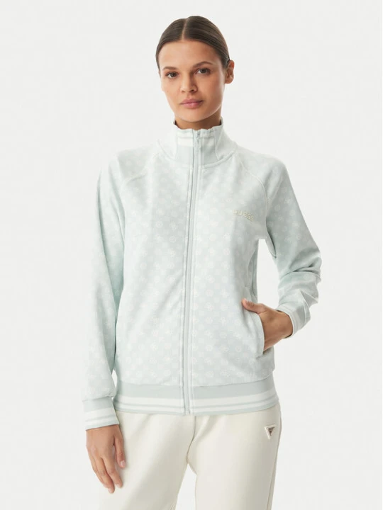 Zdjęcie produktu Guess Bluza V5YQ03 KB212 Zielony jasny Regular Fit