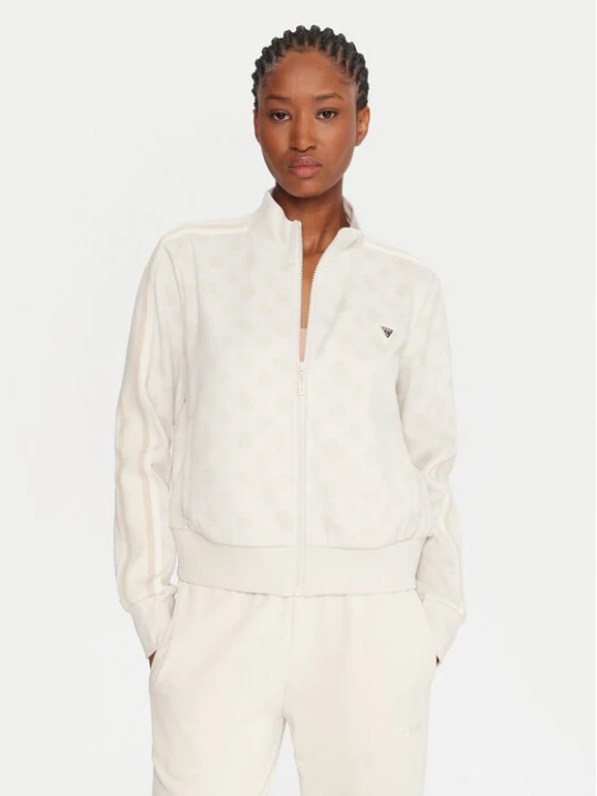 Zdjęcie produktu Guess Bluza V5YQ07 K0282 Écru Regular Fit Kremowy