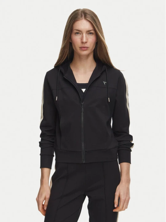 Zdjęcie produktu Guess Bluza V6BQ02 K6254 Czarny Regular Fit