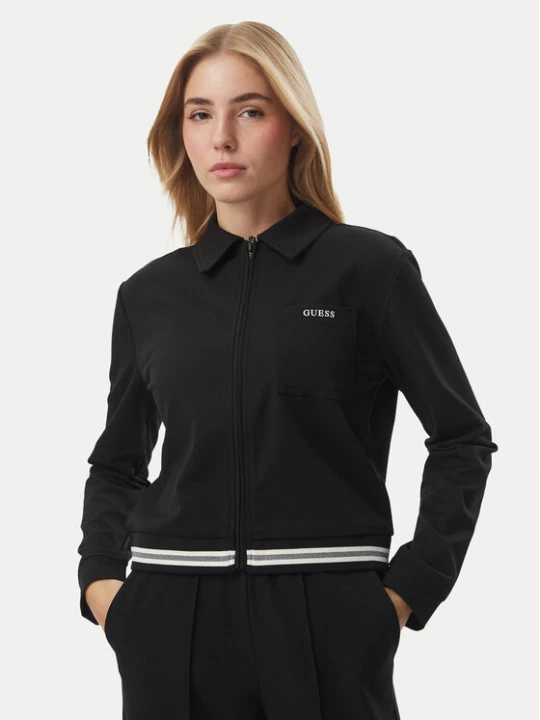 Zdjęcie produktu Guess Bluza V6BQ11 W4757 Czarny Regular Fit