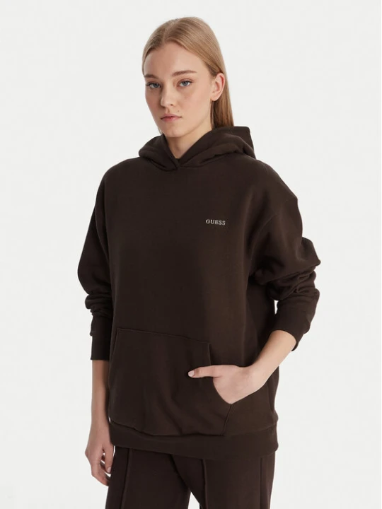 Zdjęcie produktu Guess Bluza V6RQ14 K9V31 Brązowy Regular Fit