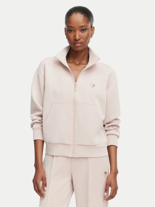 Zdjęcie produktu Guess Bluza V6YQ17 K4313 Różowy jasny Regular Fit
