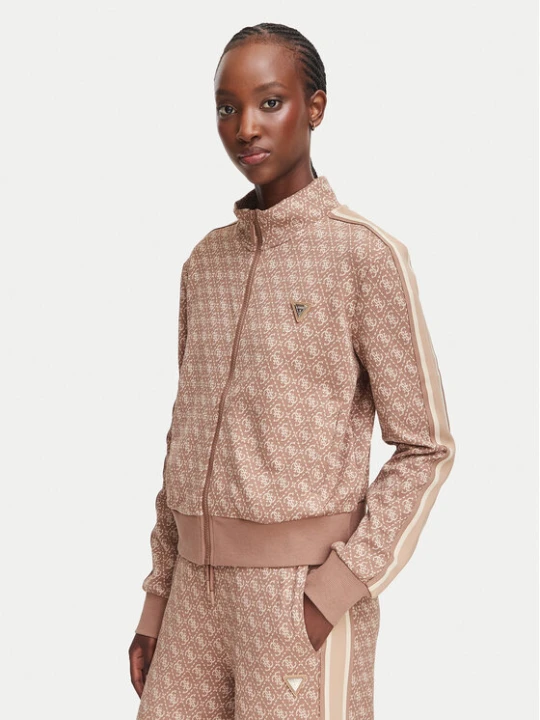 Zdjęcie produktu Guess Bluza V6YQ28 K5183 Brązowy jasny Regular Fit