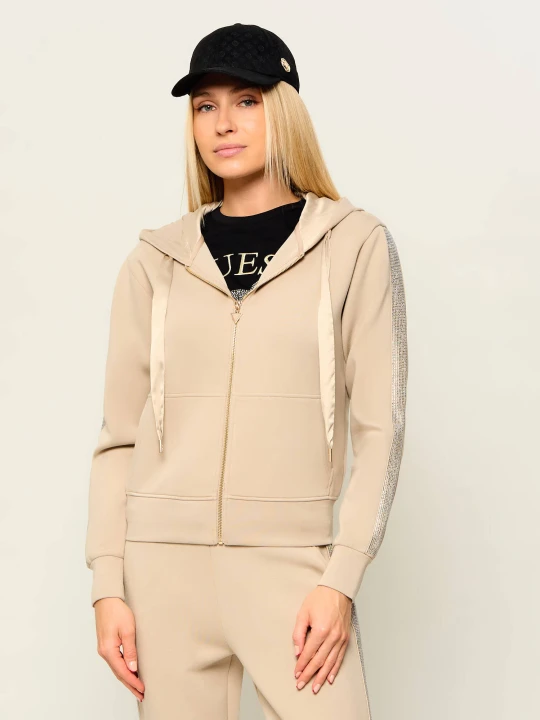 Zdjęcie produktu GUESS Bluza Victoire | Regular Fit beżowy