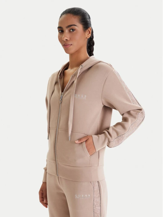 Zdjęcie produktu Guess Bluza W6RQ12 KBYE2 Beżowy Regular Fit