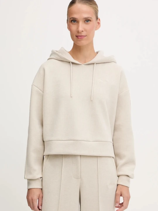 Zdjęcie produktu Guess bluza z domieszką wełny MURIEL beżowy