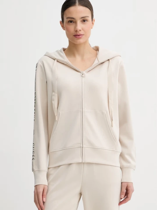 Zdjęcie produktu Guess bluza z kapturem damska X NORTH SAILS beżowy