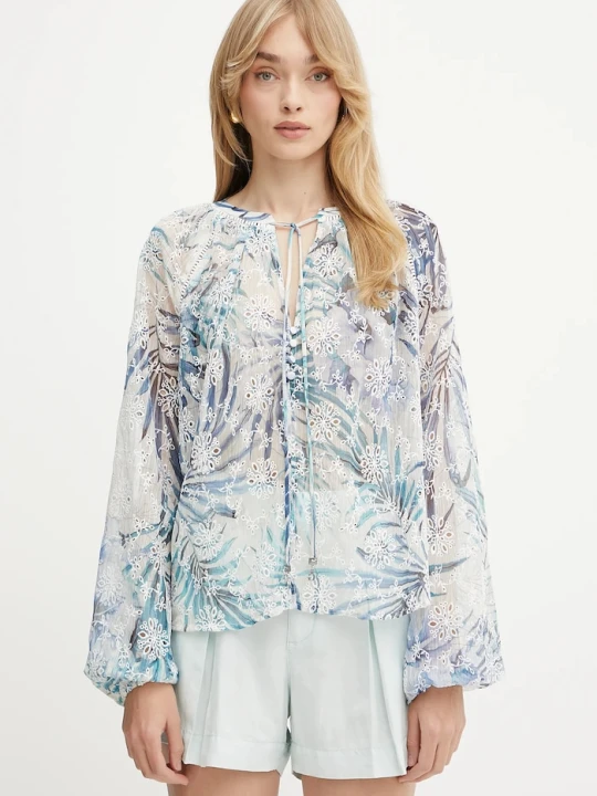 Zdjęcie produktu Guess bluzka DANILE beżowy