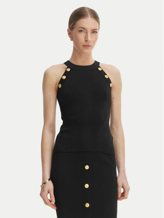 Zdjęcie produktu Guess Bluzka G6GR10 Z0625 Czarny Regular Fit