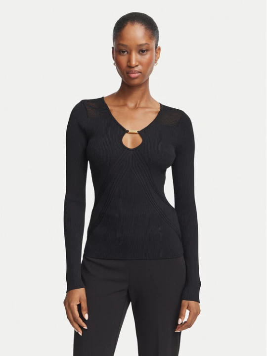 Zdjęcie produktu Guess Bluzka G6YR08 Z1067 Czarny Slim Fit