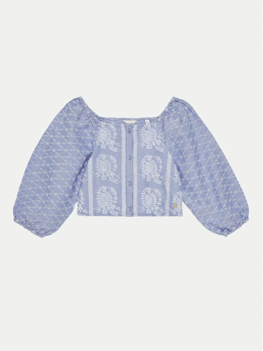 Zdjęcie produktu Guess Bluzka J5GH08WH7K0 Niebieski Regular Fit